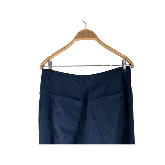 Public Rec Dealmaker Chino Navy Blue Slim Fit Performance Pants Joggers 33/28 - Picture 8 of 8